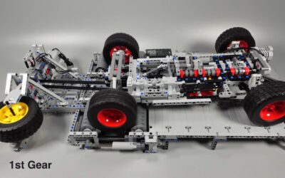 Aprende El Funcionamiento De Una Caja De Cambios Con Lego